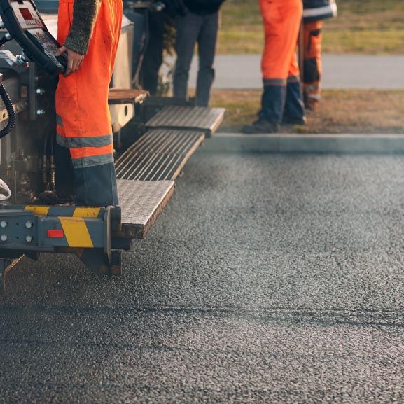 Paving of a Parking Lot